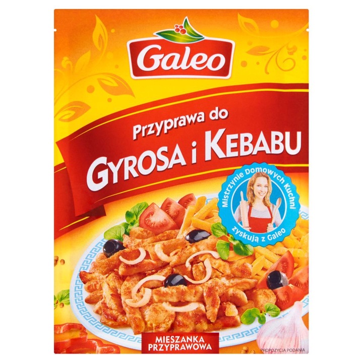 Condimente pentru kebab si gyros, 20 g
