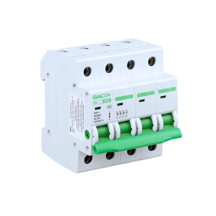 Comutator modular, VCX, 100A, 4 poli