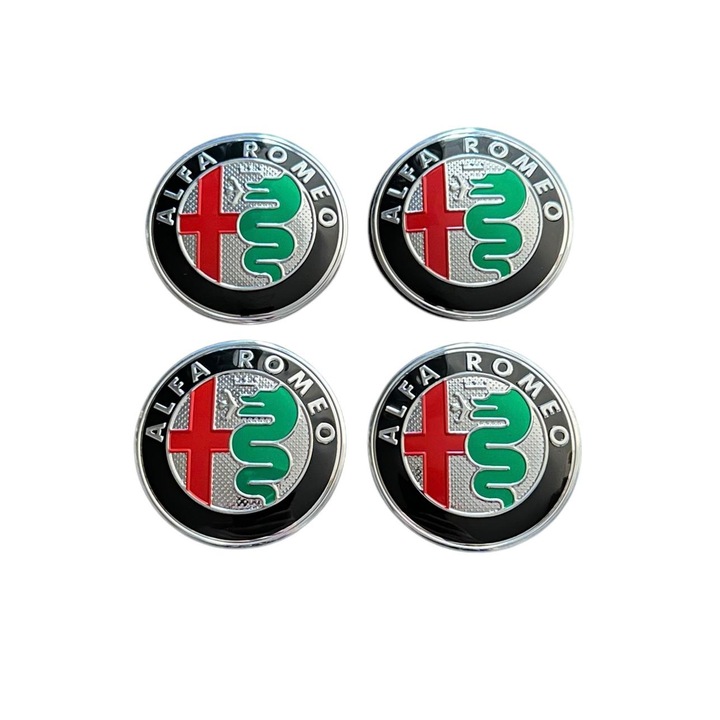4 db keréksapka készlet 56mm Alfa Romeo kompatibilis/csere könnyűfém felni