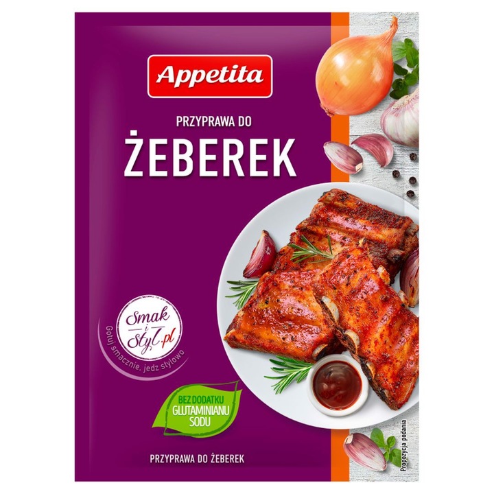 Condiment pentru coaste Appetita 20g