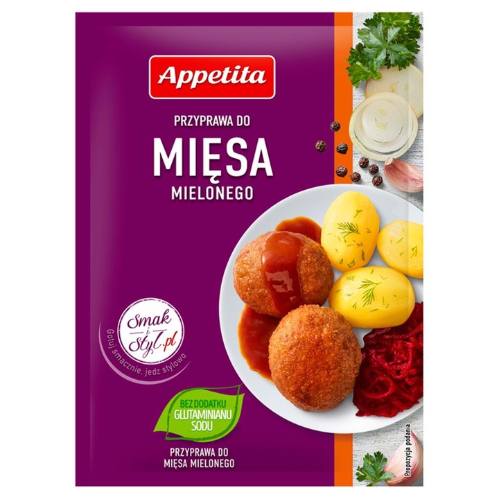 Condiment pentru carne tocata Appetita 20 g