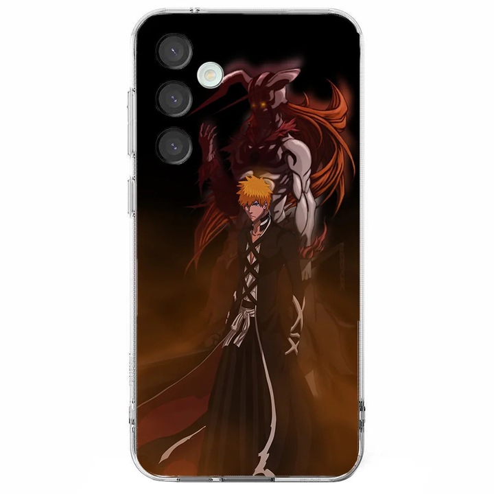 Husa telefon compatibila cu Samsung Galaxy S24 FE, Viceversa, model Soul reaper Bleach, Silicon, TPU