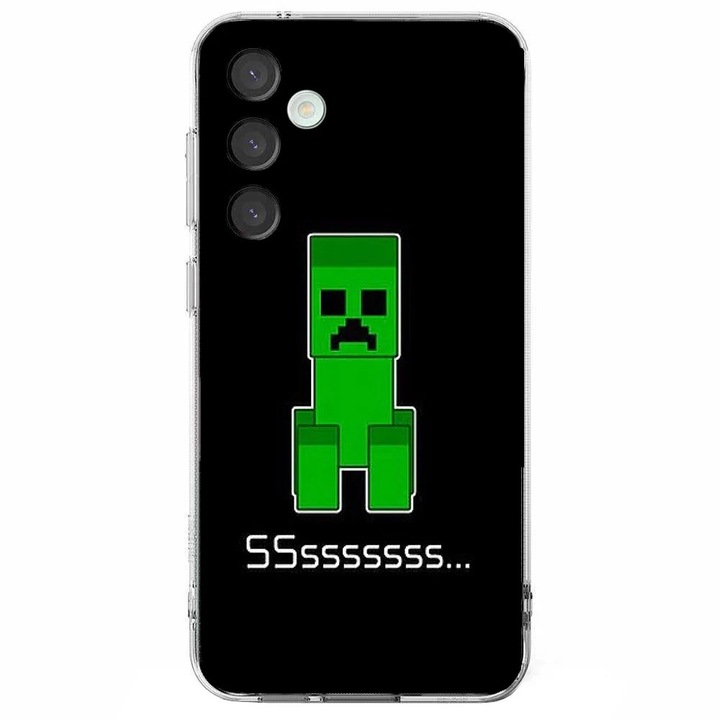 Husa telefon compatibila cu Samsung Galaxy S24 FE, Viceversa, model Sssssss Creeper, Silicon, TPU
