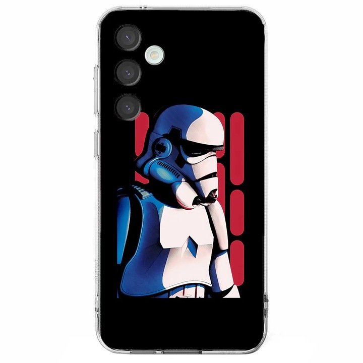 Husa telefon compatibila cu Samsung Galaxy S24 FE, Viceversa, model Storm trooper, Silicon, TPU