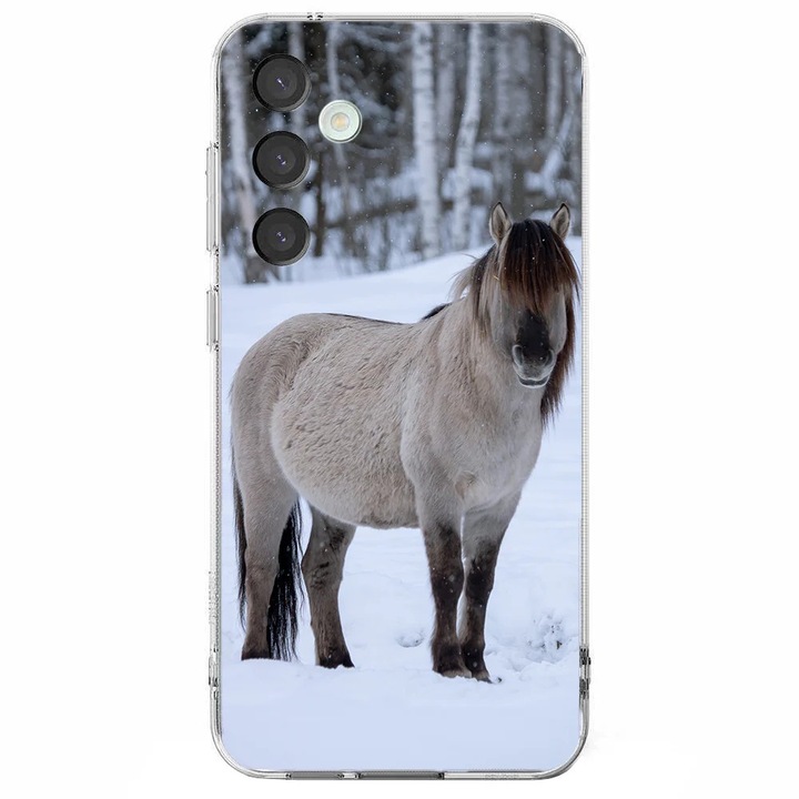 Калъф за телефон, съвместим с Samsung Galaxy S25 Plus, Viceversa, модел Sweet pony, силикон, TPU