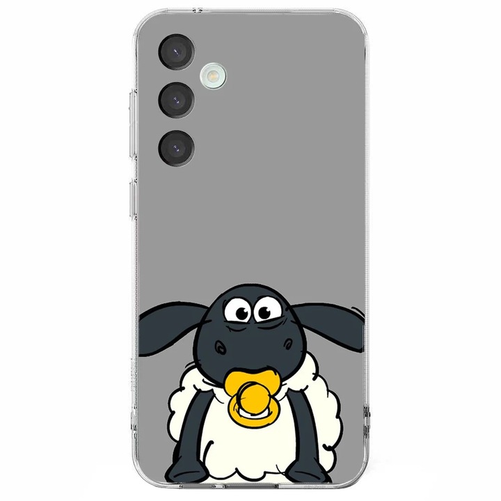 Husa telefon compatibila cu Samsung Galaxy S25, Viceversa, model Timmy the cute lamb, Silicon, TPU