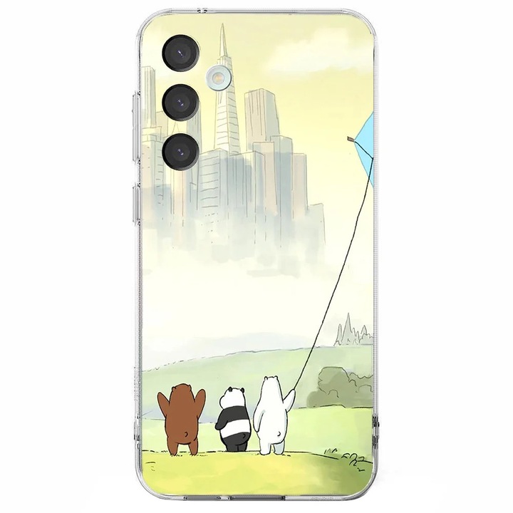 Husa telefon compatibila cu Samsung Galaxy A26, Viceversa, model The Three Bears kiting, Silicon, TPU