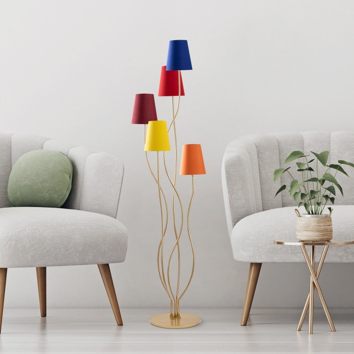 Lampadar Model Bonibon-13238, Multicolor
