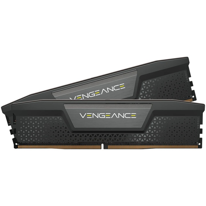 Памет Corsair Vengeance DDR5, 32 GB, KIT 2x16GB, 6000MT/s, C36, 1.40V, XMP&EXPO, Сив
