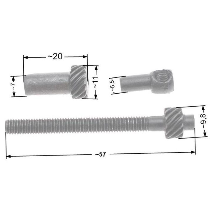 Intinzator lant fierastrau CEDRUS Polska, 57mm, pentru motoferastraie NAC