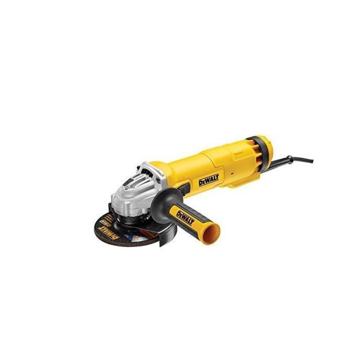 Ъглошлайф DeWALT DWE4207-QS 1010W 11000об/мин 125мм с антивибрационна защита пълен комплект