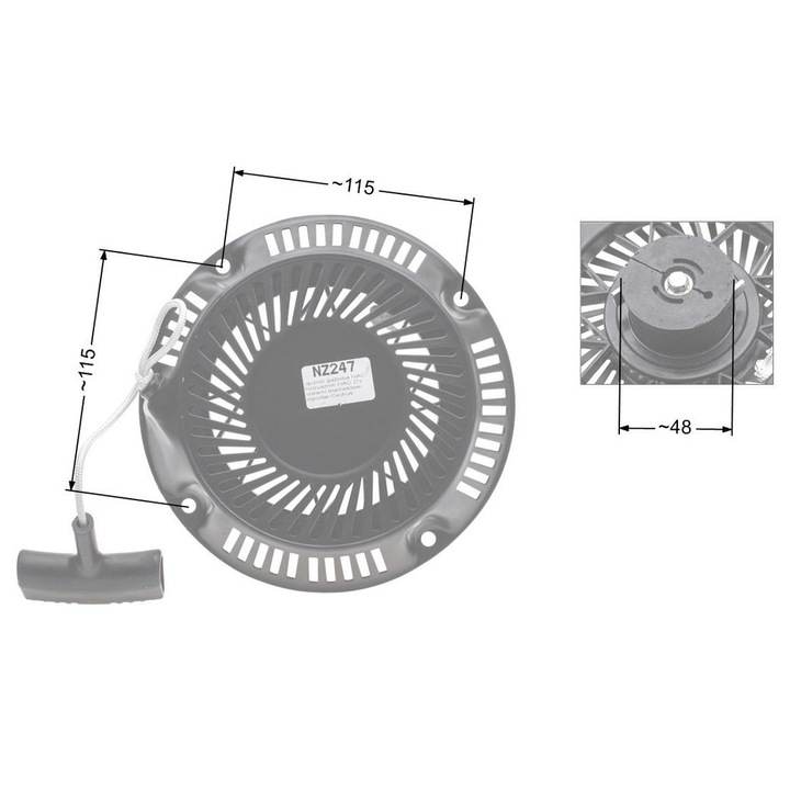 Motor de pornire, Cedrus, Nac, Nz247