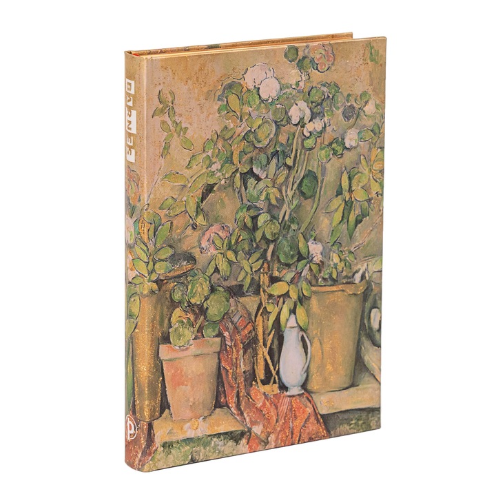 Тефтер Paperblanks Cezanne's Terracotta, Mini, широки редове, твърда корица, 88 листа