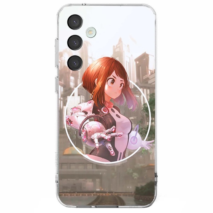Husa telefon compatibila cu Samsung Galaxy A26, Viceversa, model Uraraka Ochako My hero academia, Silicon, TPU