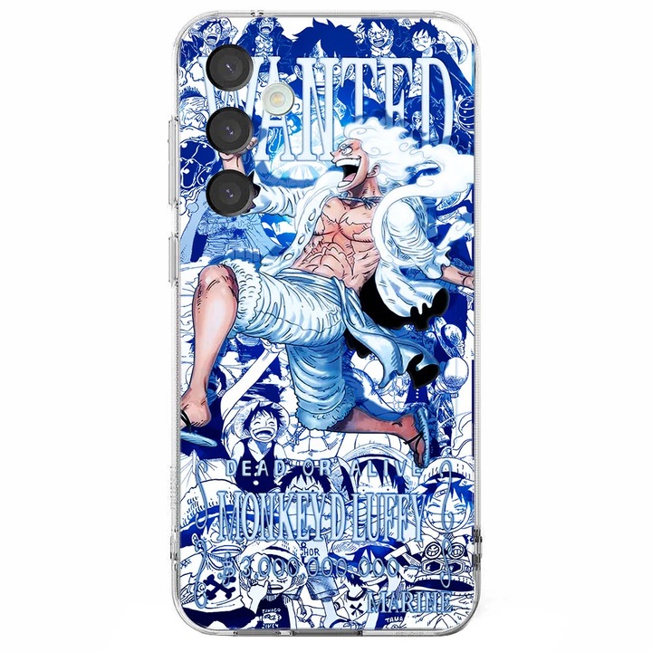 Husa telefon compatibila cu Samsung Galaxy S25, Viceversa, model Wanted Luffy One Piece, Silicon, TPU