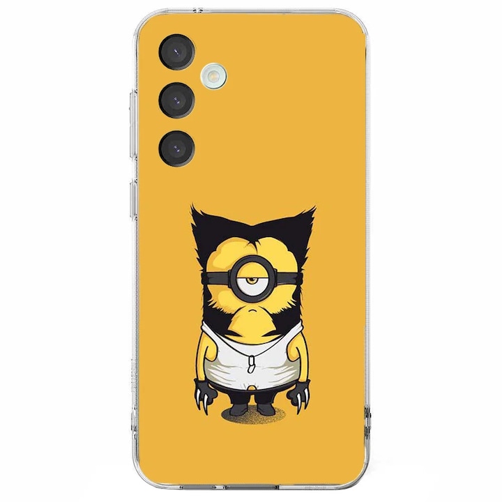 Husa telefon compatibila cu Samsung Galaxy S25, Viceversa, model Wolverine Minion Edition, Silicon, TPU