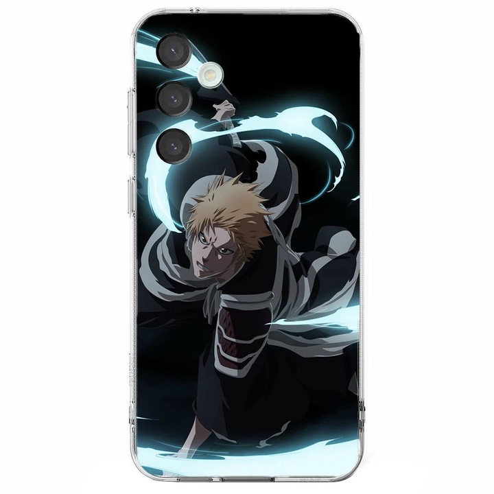 Husa telefon compatibila cu Samsung Galaxy A26, Viceversa, model Zangetsu Bleach, Silicon, TPU