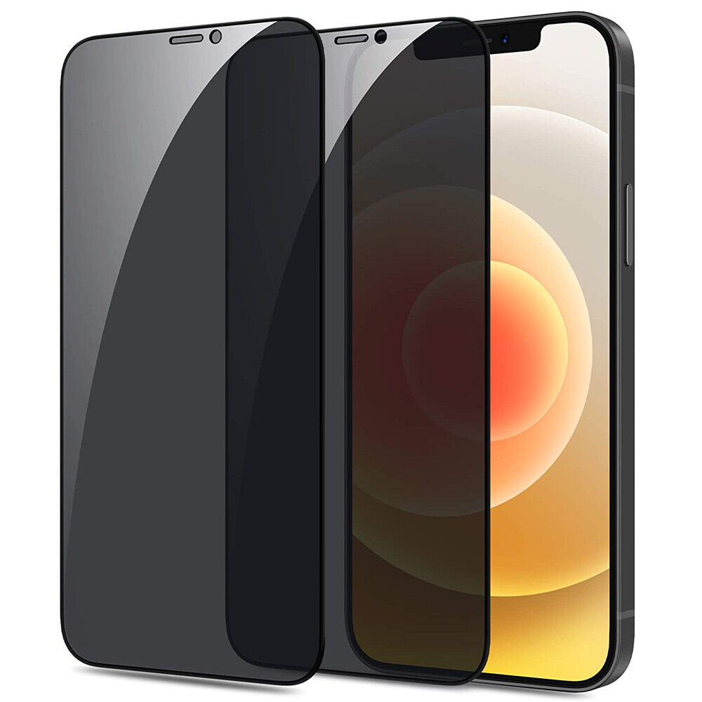 Set 2 Folii Privacy Compatibile cu iPhone 11 Pro Max, Full Cover, 6D, Calitate Premium