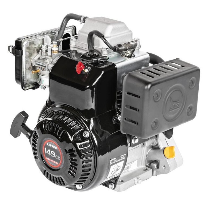 Motor CEDRUS Polska Lc165F-3H-A cu arbore orizontal de 15 mm / 29 mm cu filet Lc165F-3H-A