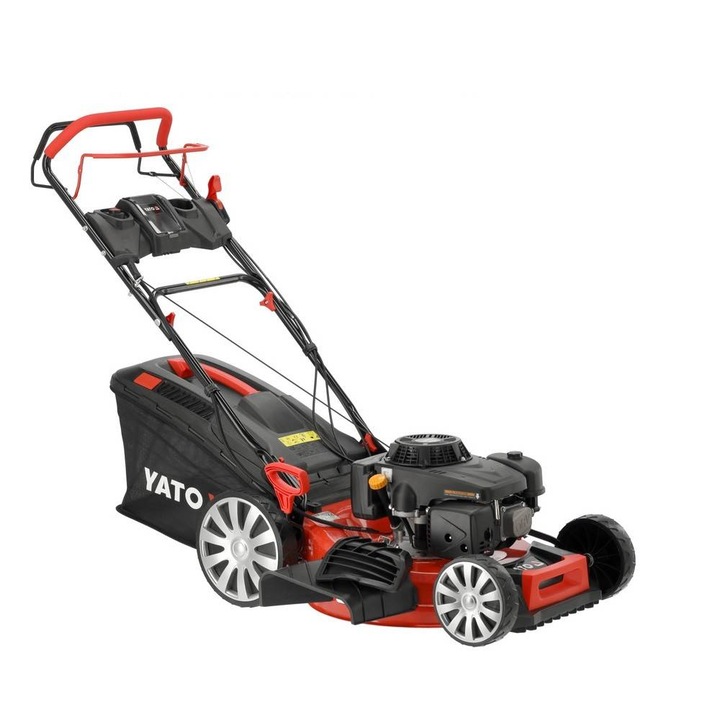 Косачка, самоходна, бензинова, ширина на косене 53 см, мощност 6,2 к.с., височина на косене 25-75 мм