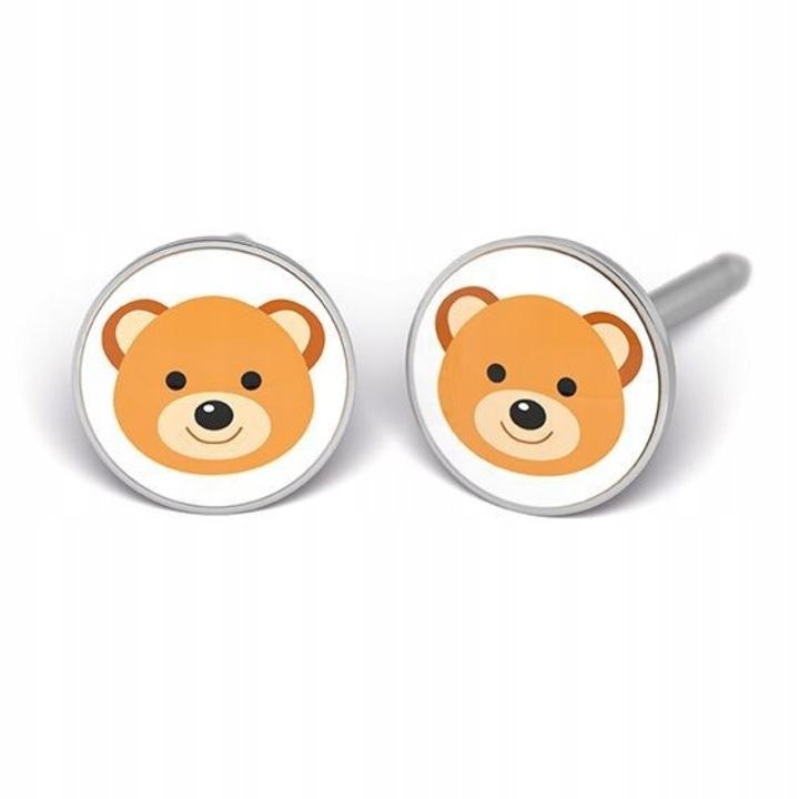 Cercei Studex, 5mm, lungime 10,2mm, metal, argintiu