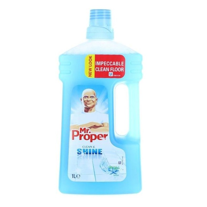 Опаковка от 2 х Mr Proper Ocean Flooring Solution 1000 мл