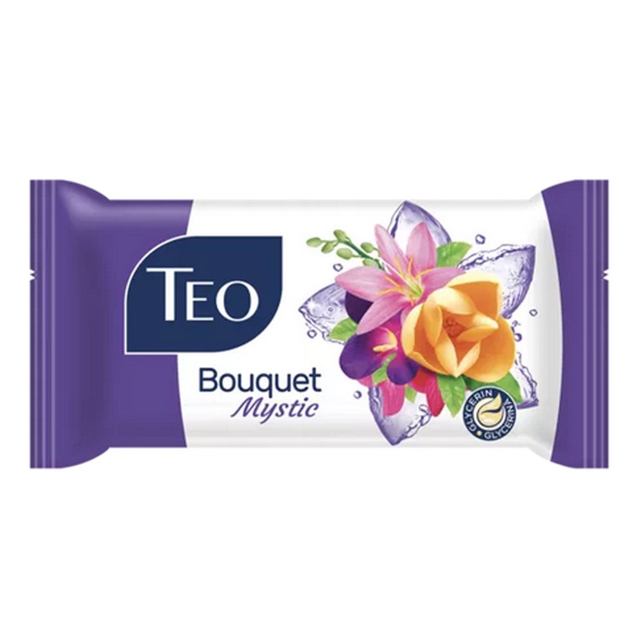 Опаковка от 10 X Teo Bouquet Mystic сапун 3бр x 70g