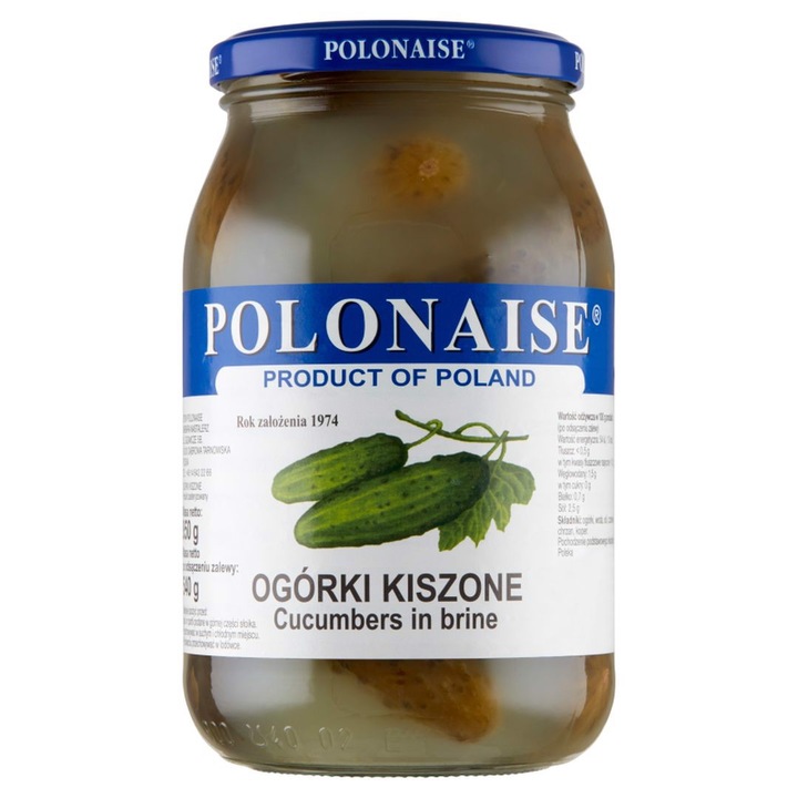 Castraveti murati cu sos polonez, 850 g