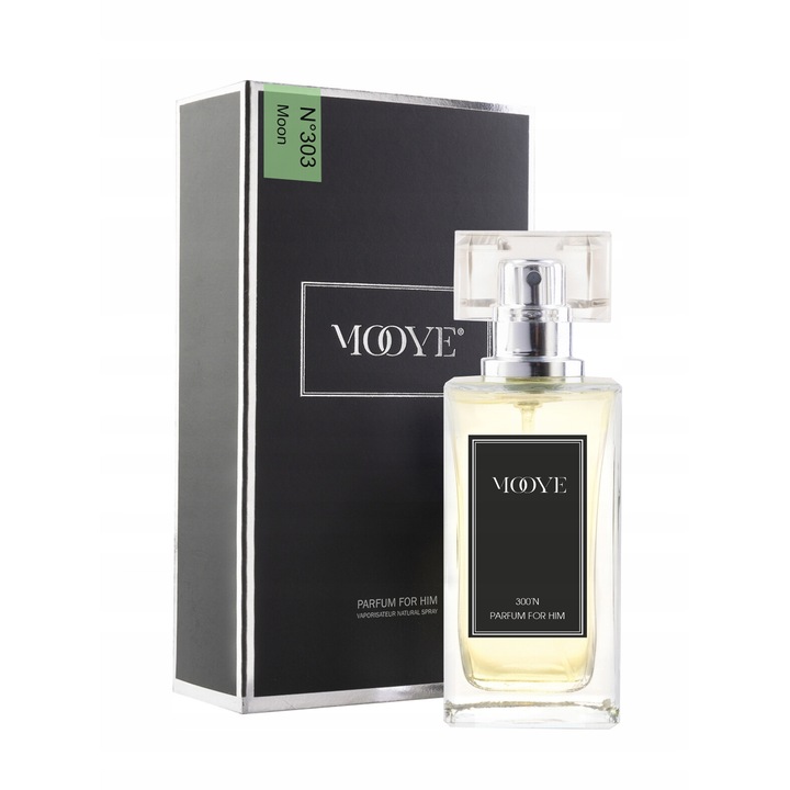 Parfum Mooye Moon pentru barbati, note picante si lemnoase, 100ml