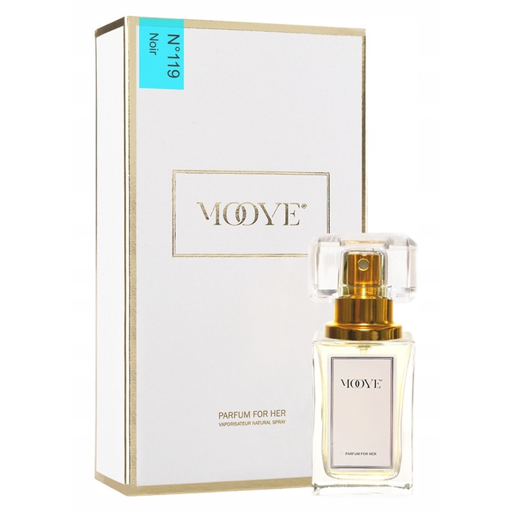 Mooye N°119 Noir (Poison) – orientális-virágos női parfümvíz, 50 ml