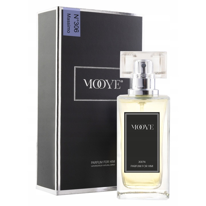 Mooye N°306 Massimo (Homme) – fás-virágos férfi parfümvíz, 50 ml