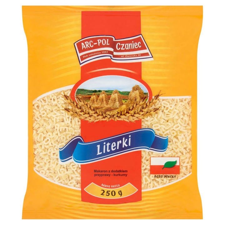 Paste cu litere 250 g