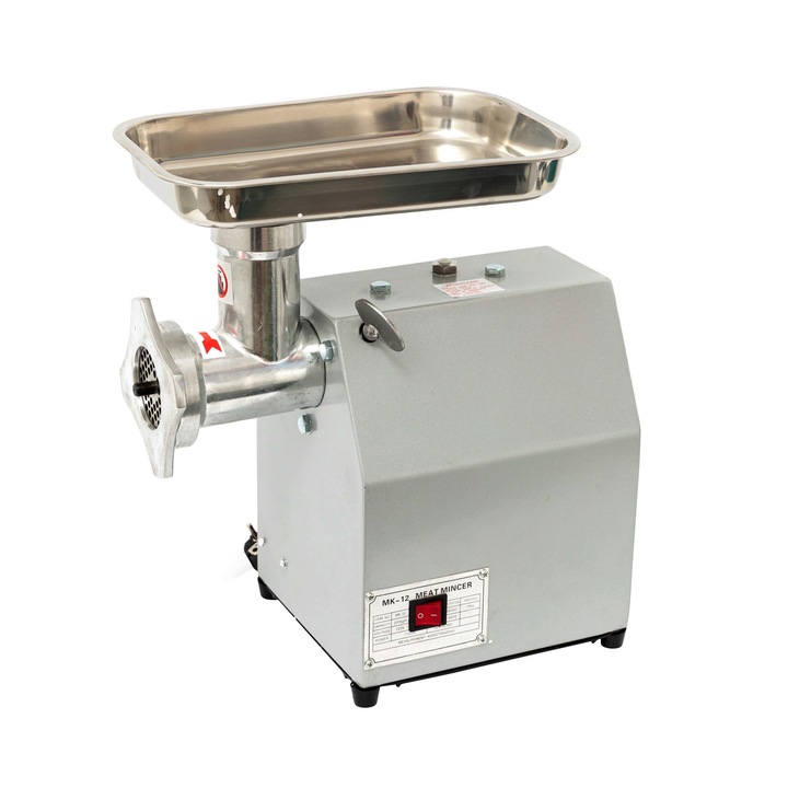 Masina tocat carne electrica profesionala, MK-12, 1650 W, 150 kg/h, constructie Inox, 1 sita rezerva, Campion