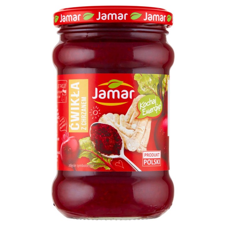 Sfecla rosie Jamar cu hrean, 300 g