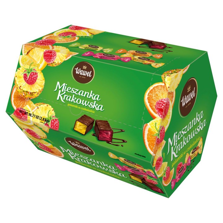 Jeleu de ciocolata Wawel Cracovia Mix 2,8 kg