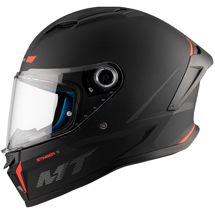 Casca MT STINGER 2 A1 MATT BLACK, XS