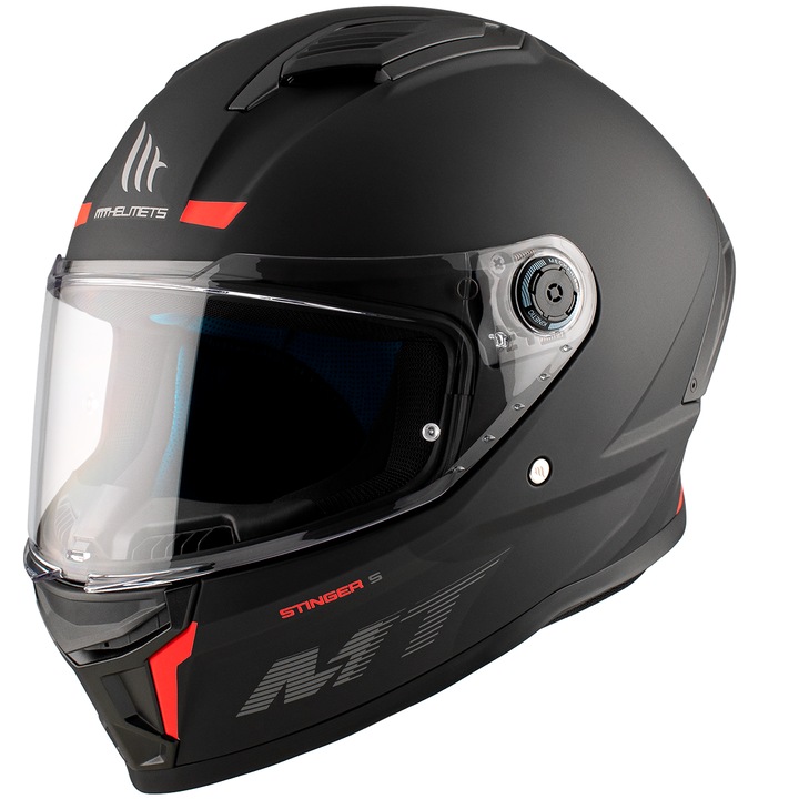 Casca MT STINGER 2 A1 MATT BLACK, XS
