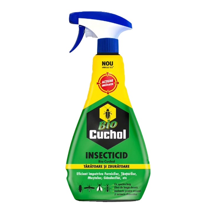 Pachet 3 X Spray insecticid Cuchol BIO 650ml