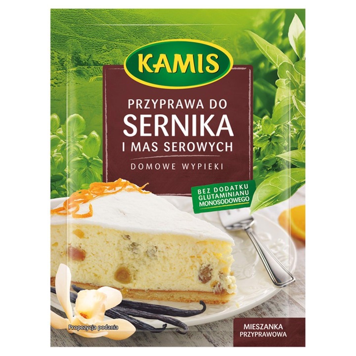 Condiment pentru prajituri, Kamis, amestec de condimente pentru cheesecake, 20 g