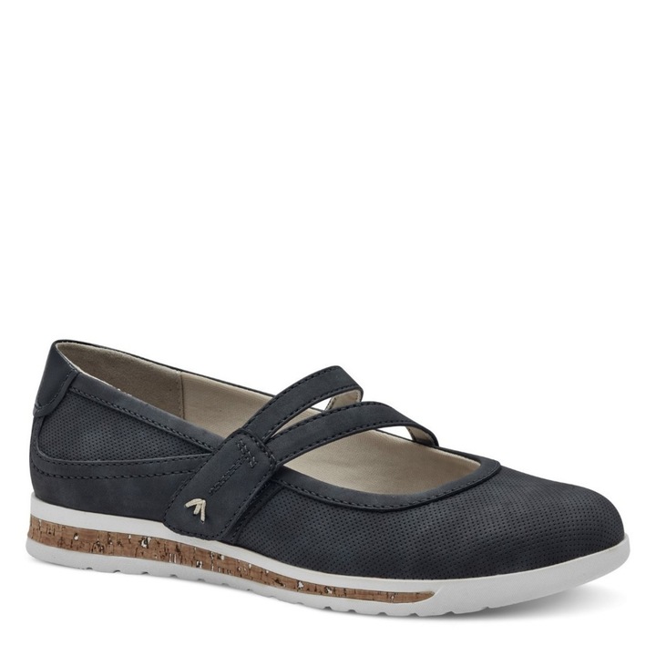 Jana Jana Soft Line női tépőzáras kék félcipő 22179-44-805 07527