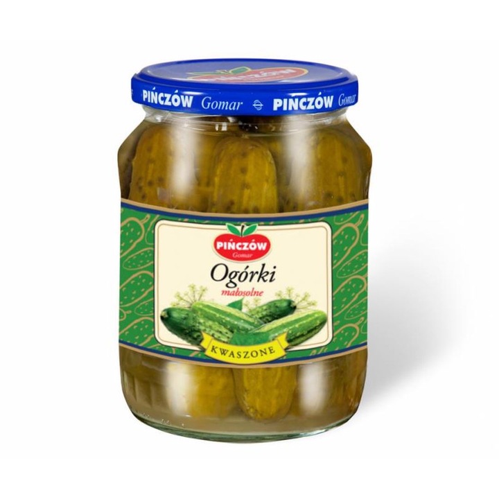 Castraveti murati Gomar Pinczow, usor sarati, 600g