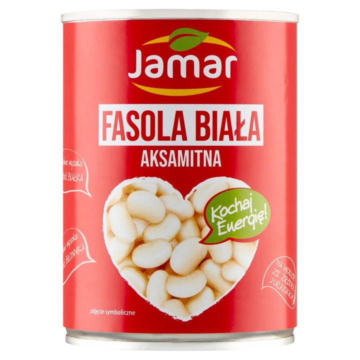 Fasole alba Jamar, 400 g