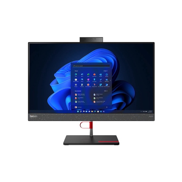 All in one PC Lenovo ThinkCentre neo 50a 24 Gen 5, 12SC000RBL, Windows 11 Pro, Intel Core i5-13420H (8-ядрен), Intel Iris Xe Graphics, 16GB 5200MHz (1x16GB) DDR5, Black