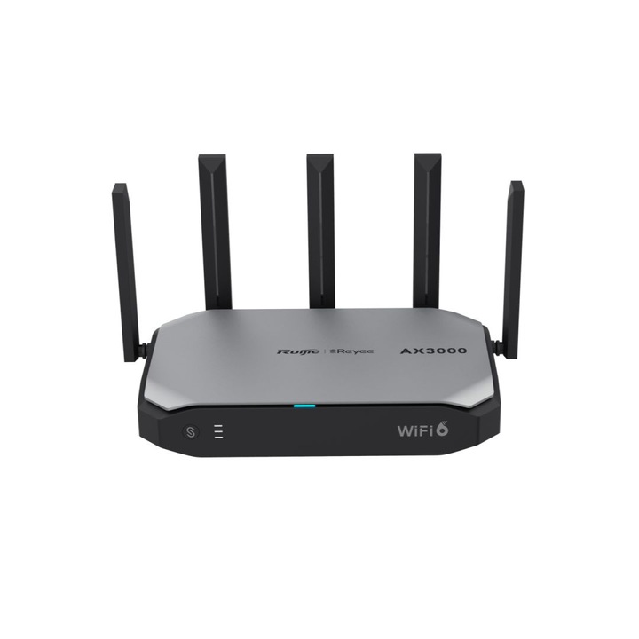 Router Wireless Reyee RG-EG105GW-X Wi-Fi 6, Dual Band, 2,4GHz 574Mbps, 5GHz 2402Mbps