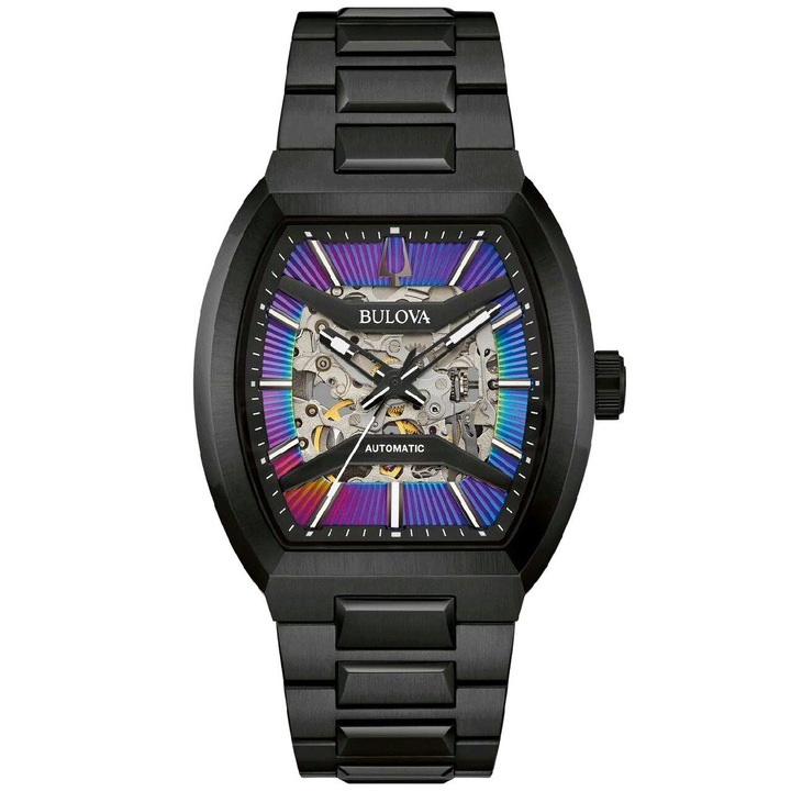 Мъжки часовник Bulova 98A320, Автоматичен, 40мм, 5ATM
