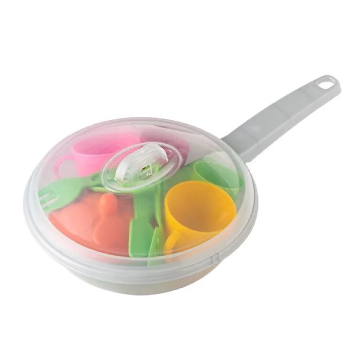 Gyermek serpenyő készlet tartozékokkal, 11 db