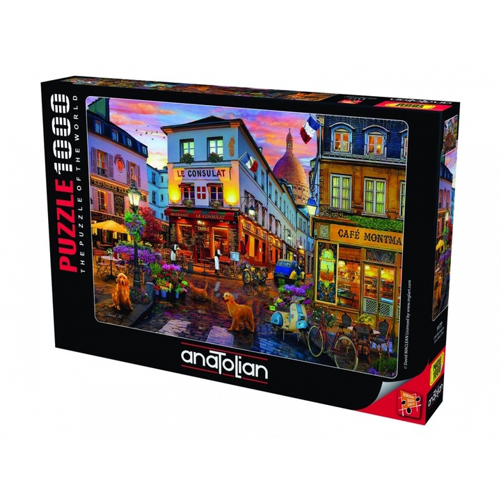 Puzzle, Anatolian, Cafe Montmartre, 1000 piese
