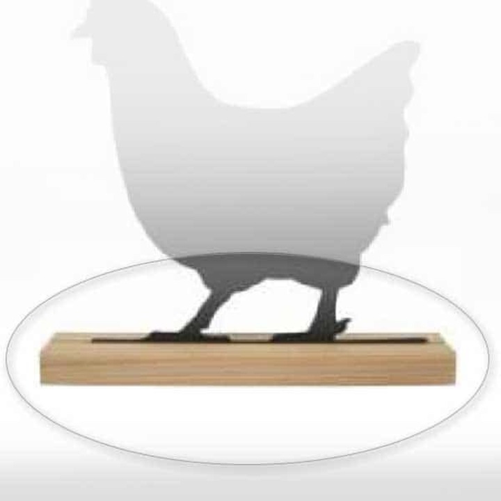 Bloc de lemn pentru etichete animale