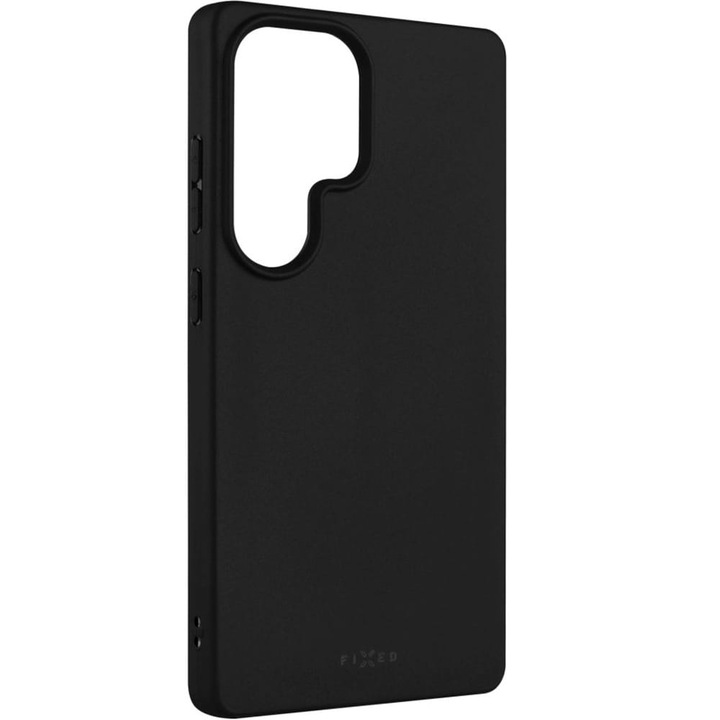 Husa telefon, FIXED, Cauciuc, Pentru Samsung Galaxy S25 Ultra, Negru