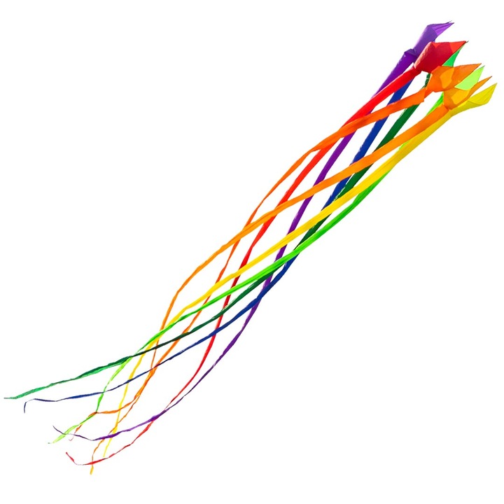 Хвърчило Soft Swirl Rainbow 600, Invento Gmbh, 6mx86cm, многоцветно, 300g